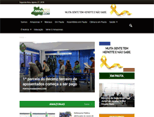 Tablet Screenshot of portaldoamazonas.com